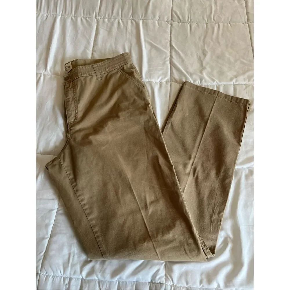 St John’s Bay straight Leg khaki pants size 16 tall long